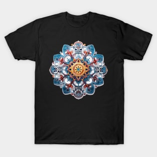 Circuit Mandala - Music production T-Shirt